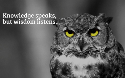 Lyssna till visdom